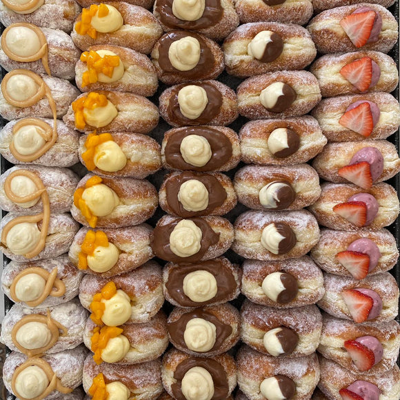 ASSORTED FILLED DOUGHNUTS